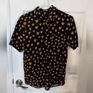 3/$30 Volcom short sleeve button up